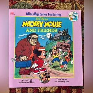 Vintage Disney Mickey Mouse & Friends Book